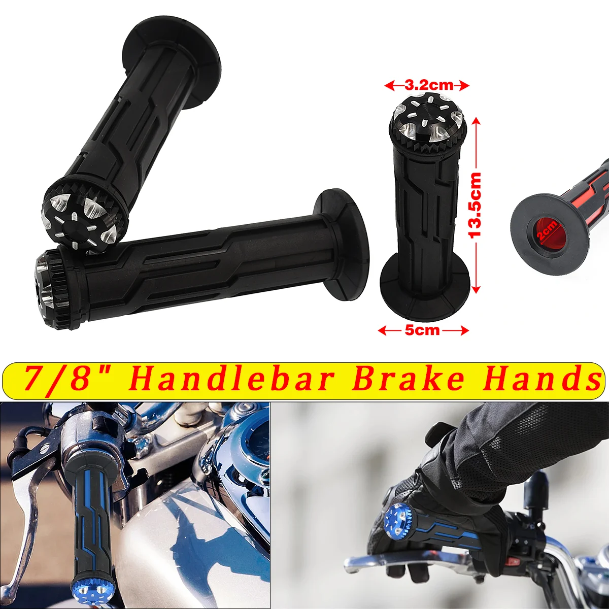 

Motorcycle Universal 22mm24mm Handlebar Grip Brake Handle For Honda KTM Yamaha Kasawaki Suzuki CRF EXC PRO taper Dirt Pit Bike