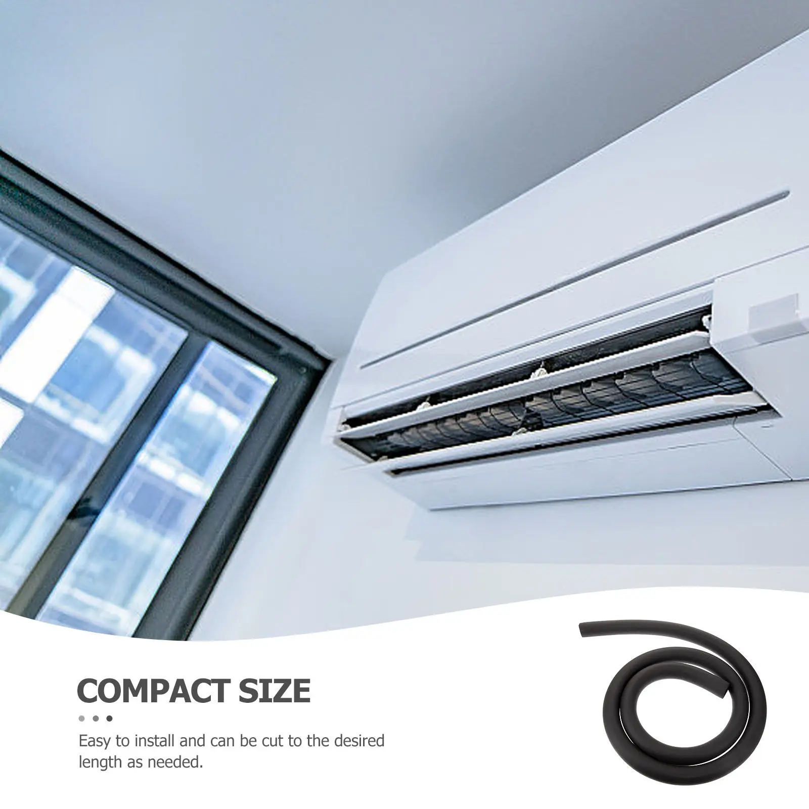 

Thickened Rubber Insulation Sleeve for Outdoor Ac Solar Pipelines Freeze Protection Cut to Length Water Insulation Tubing