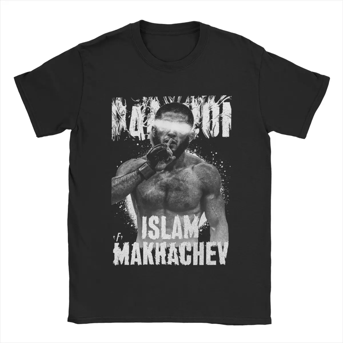 Summer Islam Makhachev Russian Fighter Boxer Men Women\'s T Shirts Winner Outfits Leisure Tee Shirt T-Shirts Cotton Gift Clothes