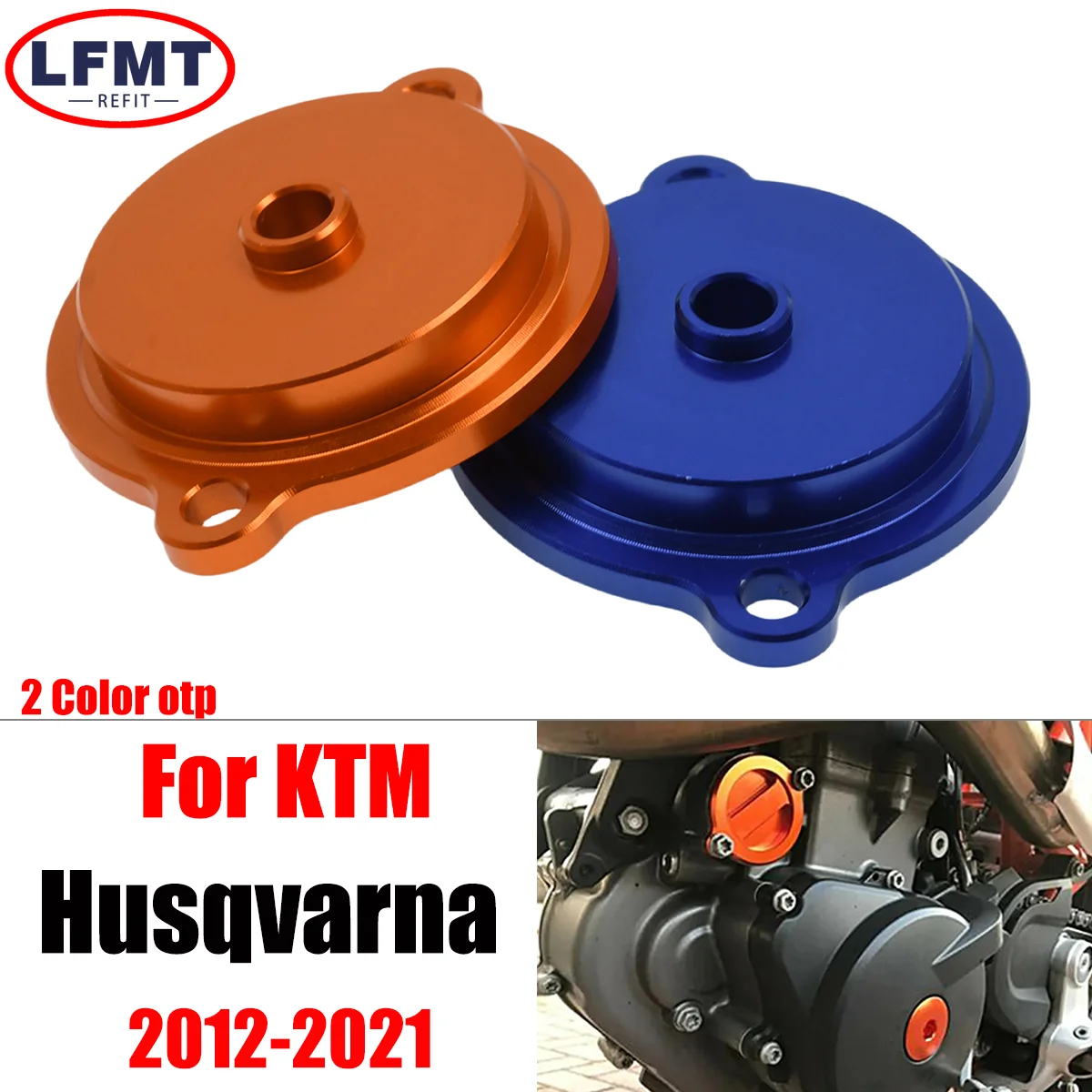 

Motocross Billet Oil Filter Cover Cap For KTM SXF XCF EXCF XCFW SMR FC FE FS FX EX EC 1050/1090/1190/1290 Super Adventure/R/S/T