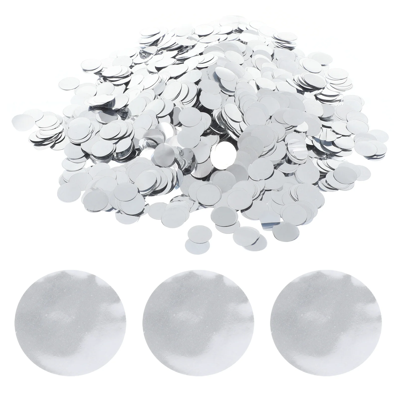 

1Set Round Aluminum Foil Confetti Party Decoration Birthday Wedding Table Scatter Festival Balloon Filler Round Shape Confetti