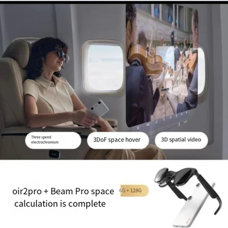 XREAL Air 2 Pro electrochromic, smart AR glasses, portable projection aerial projection, translation eye