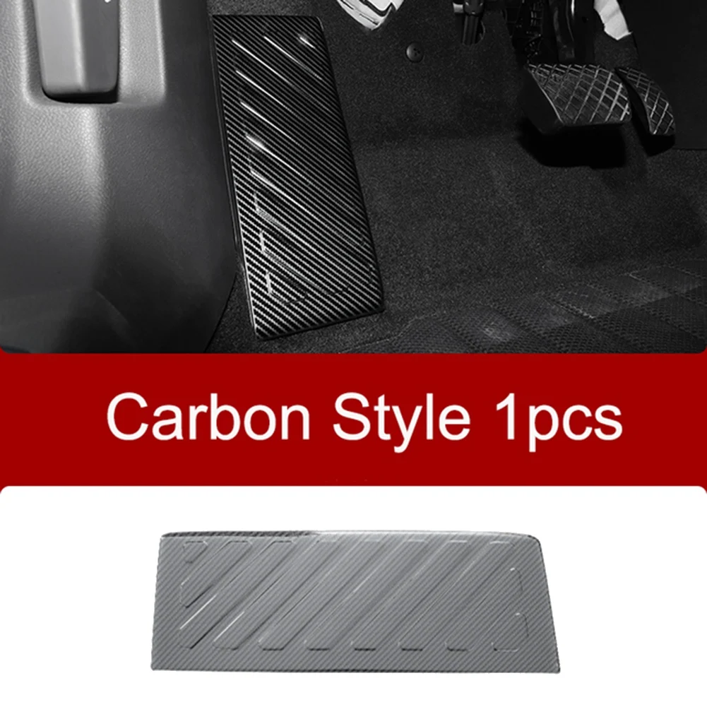 Stainless Steel Car Rest Foot Pads Rest Pedal Cover for-Golf 8 MK8 Accessories 2020 2021 Carbon Fiber