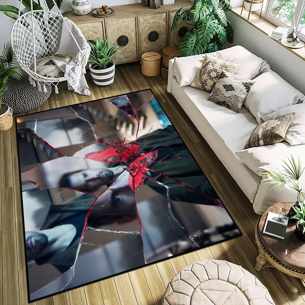 لعبة المنزل السرير البساط حمام الكلمة حصيرة المدخل شرفة السجاد نداء المدخل ممسحة d-واجب الأسود هوغار ديكور ops 7 e-Emma Kagan