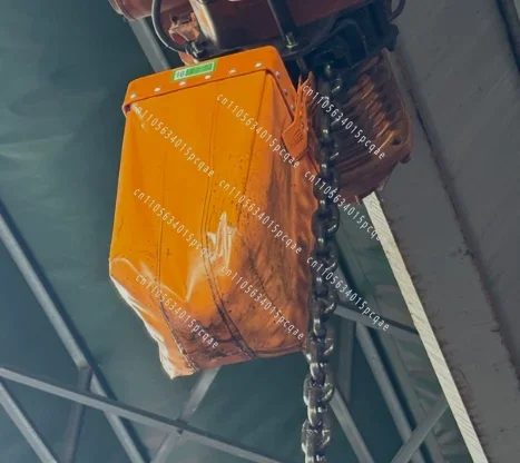 Ring Chain Electric Hoist Chain Bag Waterproof, Oil-resistant and Wear-resistant Sunscreen Chain Canvas Bag
