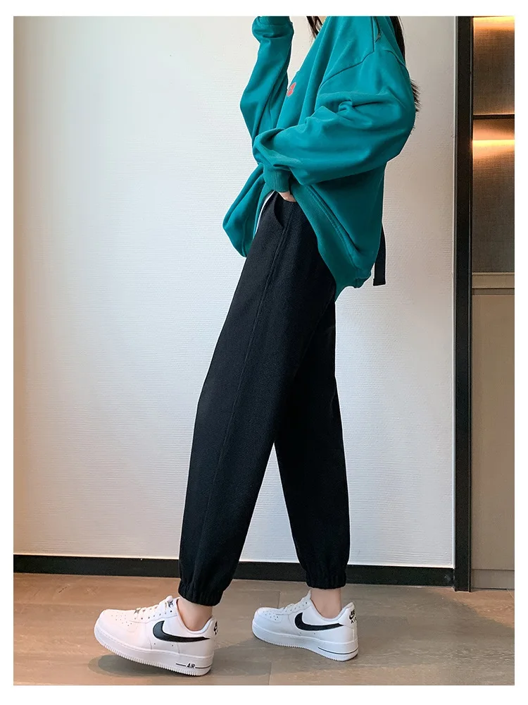 Women Pants Sweatpants Casual Harem Pants Woman Clothes Traf Korean Style Loose Pantalones Mujer Ladies Bottom Capris Joggers