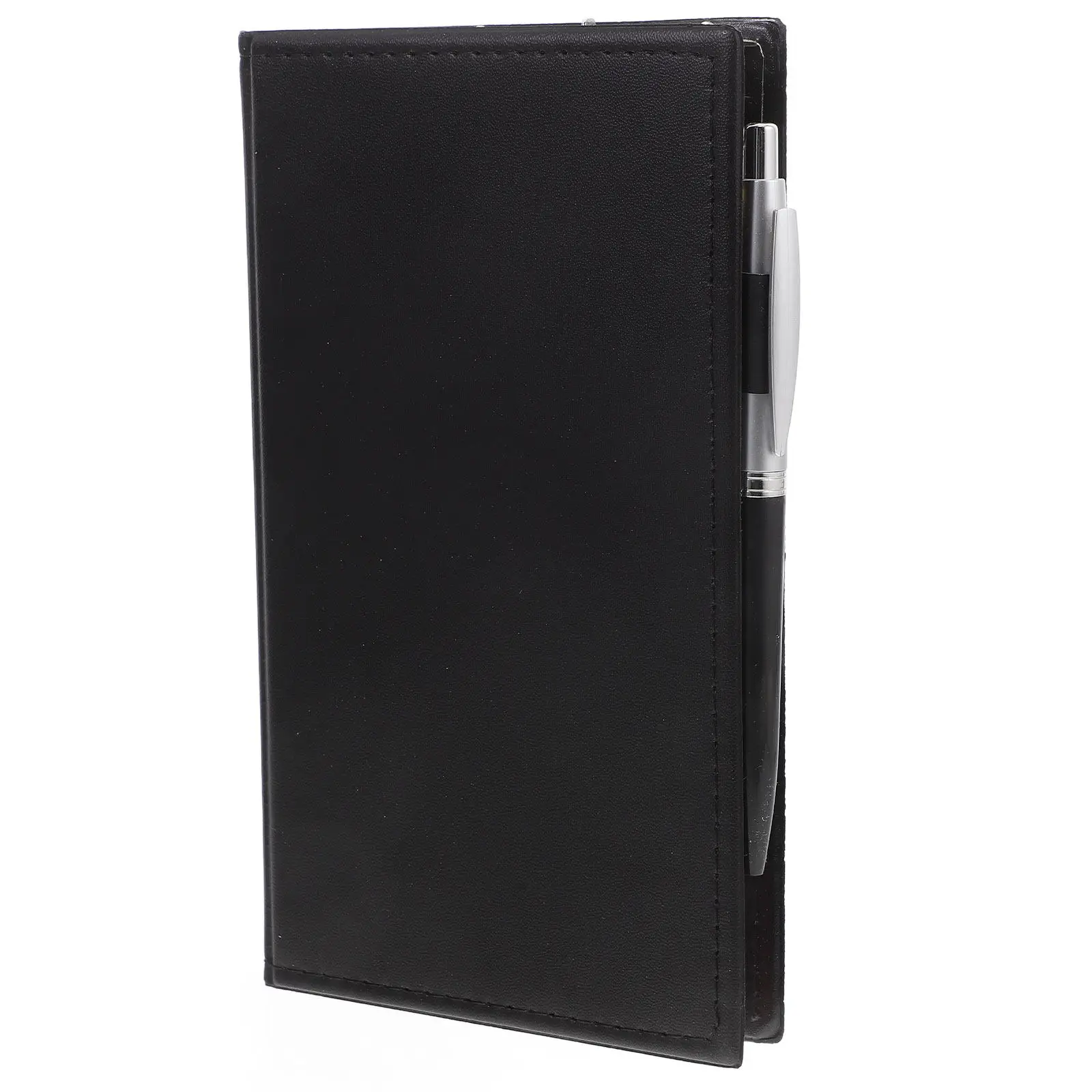 

Notebook Notepad Set PU Clipboard Folio Pen Holder Colored Index Tabs Rectangular Flags Organizer Office