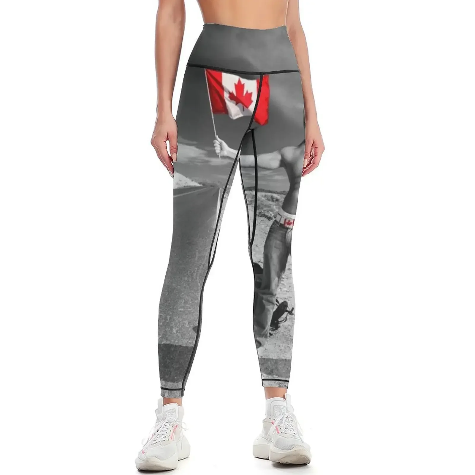

Justin Trudeau: Welcome to Canada Leggings Women's push up Sports female gym top sportswear for gym Womens Leggings