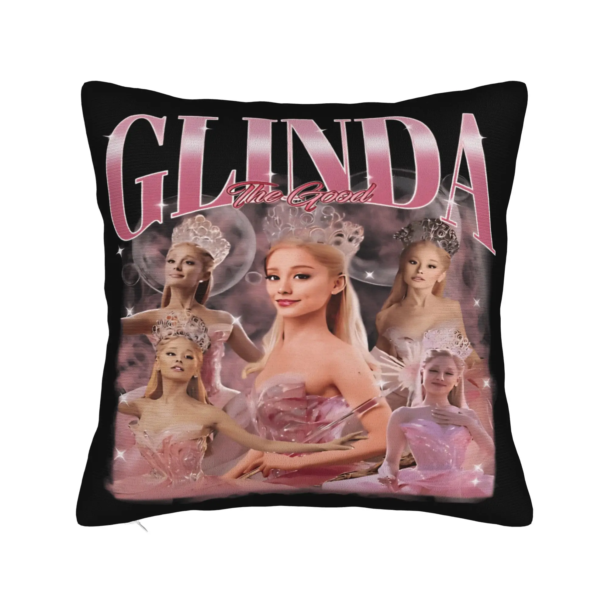 W-Wicked 2 Musical Movie Glinda Pillowcases  Novelty Pillow Case For Chair Sofa Home Decor Graphic Pillow Cover