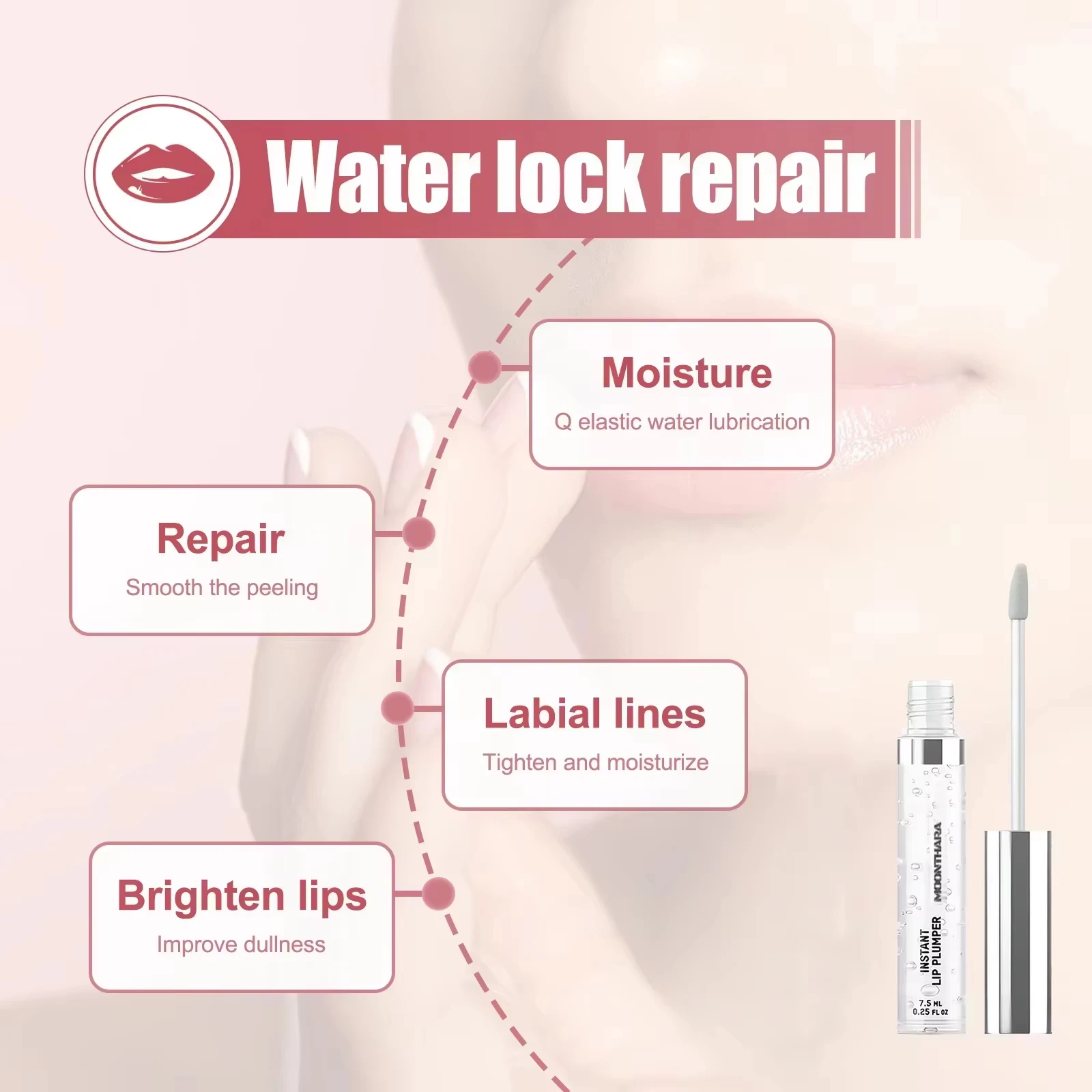 1ml Original Cosmetic Care Skin Moisturizing Original Lips Face Skincare Product