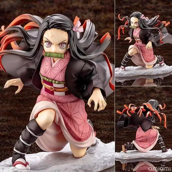 

14cm Demon Slayer Anime Figure Kamado Nezuko Action Figurine Collectible Model Statue Gift Toys For Children