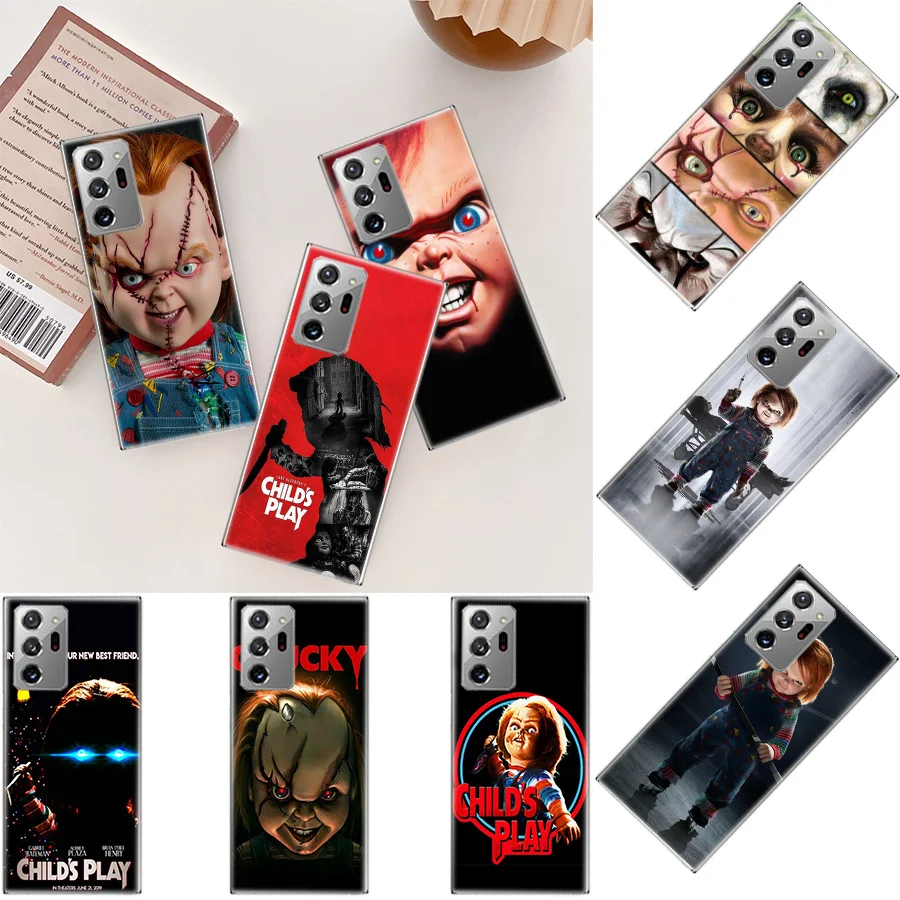 Seed of Chucky Phone Case For Samsung Galaxy S20 S23 FE S21 S10 Plus S24 S22 Ultra Coque S10E S9 S8 S7 Edge Cover Capa Pattern F