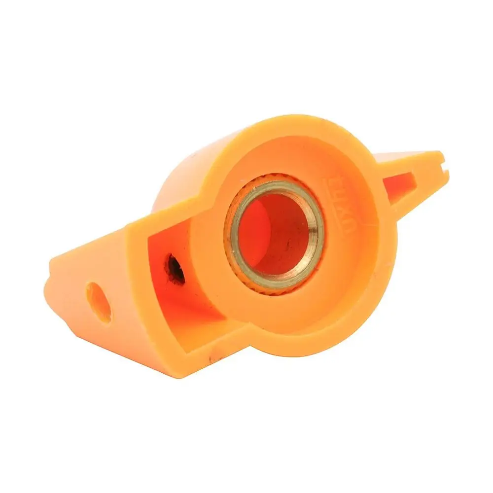 2Pcs 31x16mm Guitar Amplifier Knob 6.4mm Brass Shaft Hole Pointer Design Rotary Control Knob ABS Plastic Set Screw