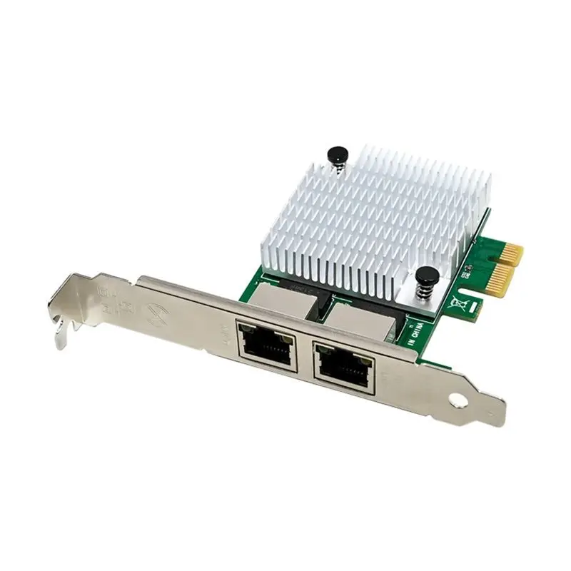 ABRI-Gigabit Ethernet Network Card NI Dual Port Network Adapter 1000Mbps High-Speed LAN Network Card For Win7/8/10