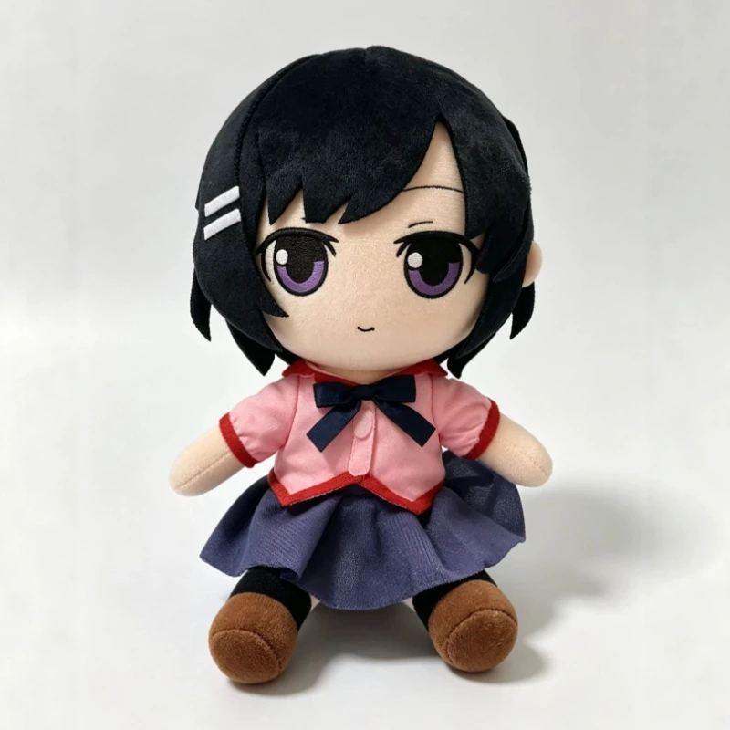 20cm Anime Hanekawa Tsubasa Plush Toy TouHou Project Hakurei Reimu Stuffed Dolls Cosplay Plushie Figure Christmas Birthday Gifts