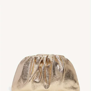 Metallische Kupplung für Frauen, Silber und Goldtasche, geeignet für Hochzeitsfeier, Weihnachten, Valentinstag und Abendessen 8 Haupt Silber Silber Sales Wedding - №2