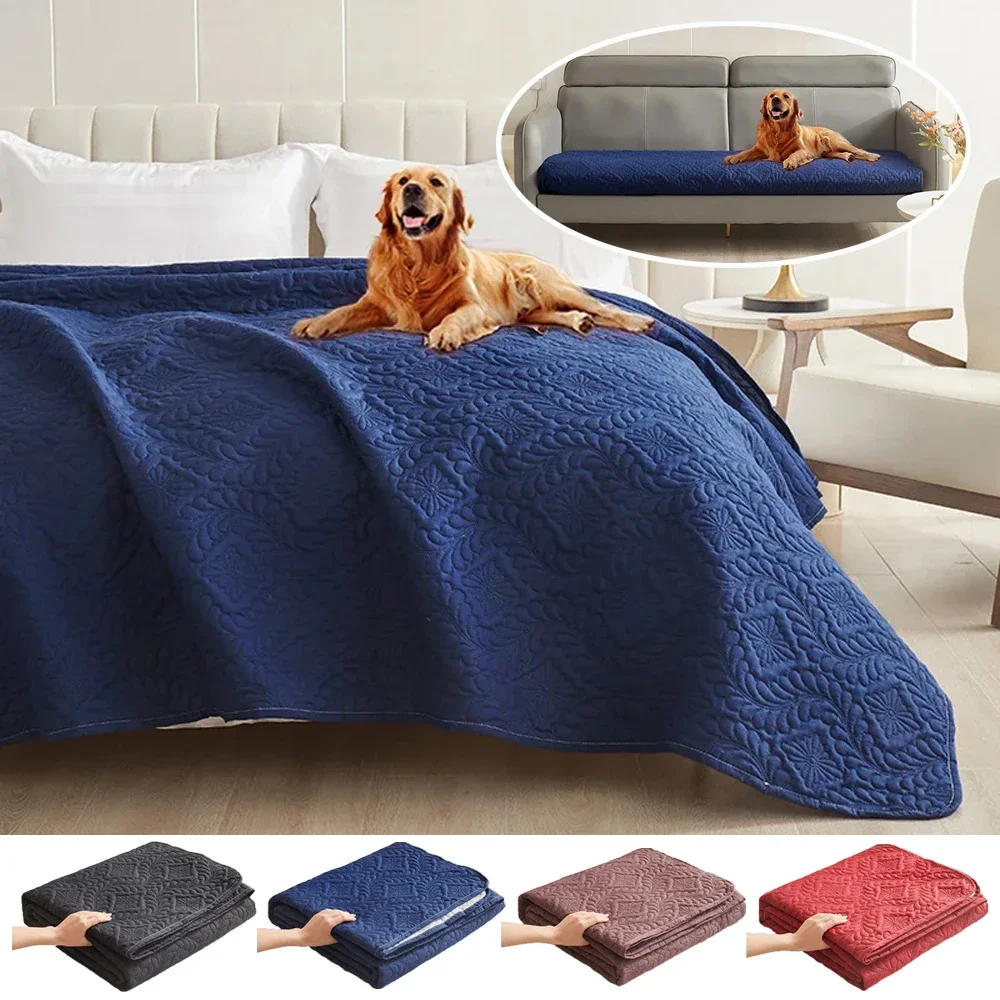 

2024 NEW Water Repellent Mattress Protector Kid Pet Dog Urine Pad Reuseable King Size Bed Sheet Cover Washable Bed Bedspread Mat