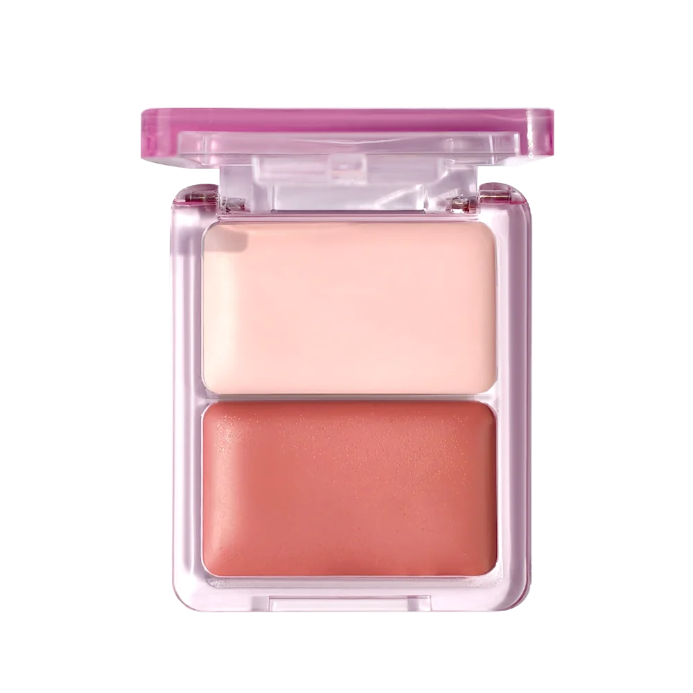 신제품 2색 워터 라이트 치크 블러쉬 보습 고광택 크림 블러쉬 오래 지속되는 방수 메이크업 얼굴용 메이크업