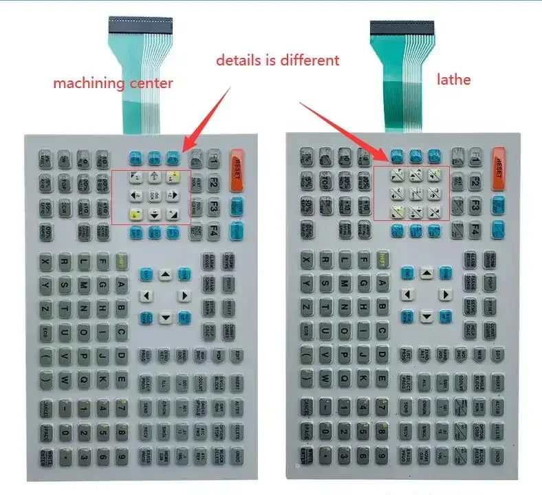 NEW FOR  CNC Machine Tool Operation Panel Press the Keyboard Control Panel Display Panel 61-0201 Lathe or machining Center