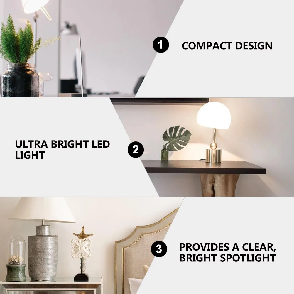 1pc Usb Adjustable Led Bedside Reading Light Portable Desk Lamp For Travel Study Night Light Desktop Lamp Use