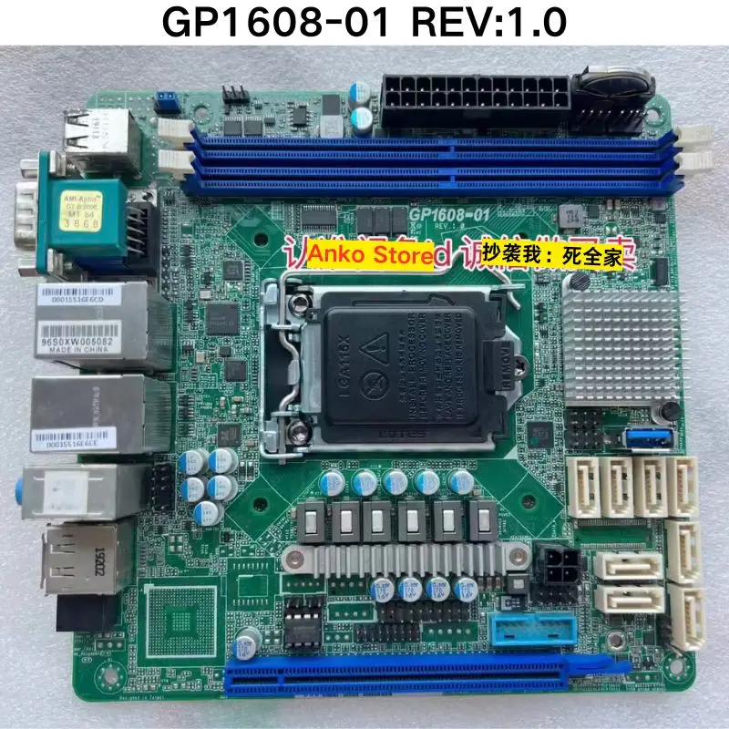 

Тест б/у ОК GP1608-01 REV: материнская плата 1.0