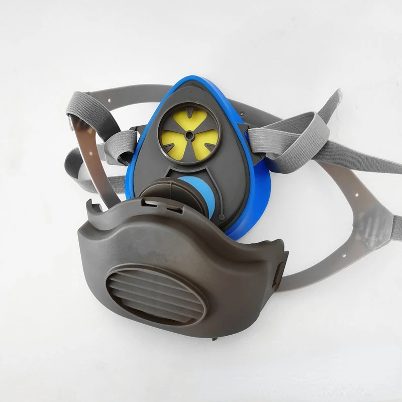 Stofmasker 3200 Head-Mounted Siliconen Anti-Particulate Respiratoire Masker Industriële Stofdicht Slijpen Decoratie