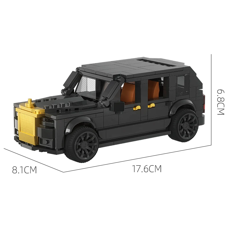 409PCS Bausteine Spielzeug Curry South Auto SUV Desktop Dekorative Ziegel kinder Diy Spielzeug Festival Geschenk (Keine Box)