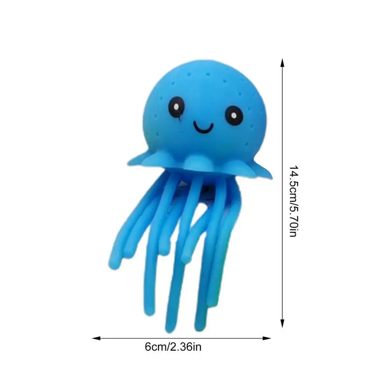 Octopus Toy Portable Soft Octopus Water Balls Lightweight Outdoor Sensory Fidget Toys Water Fight & Summer Pool Toys For Kids