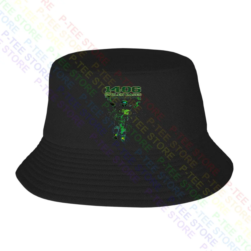 Rickey Henderson Oakland Baseball Cap Snapback Caps Knitted Bucket Hat