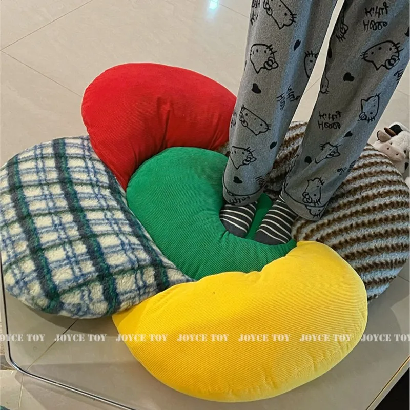 MOMO Retro Flower Futon Cushion Sofa Floor Collapse Cushion Floating Window Living Room Bedroom Household Lazy Cushion