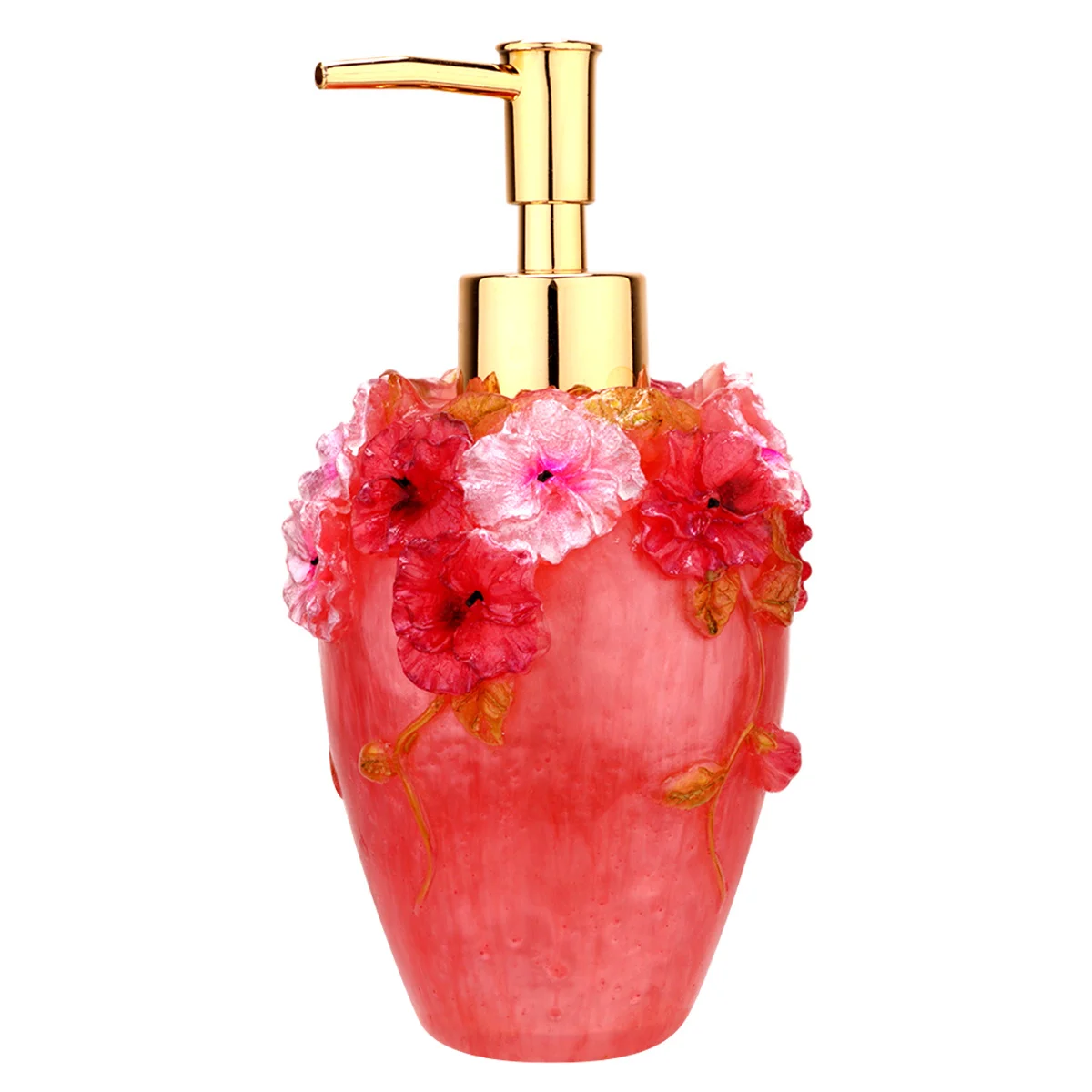 300Ml Europese Stijl Hervulbare Lege Pompfles Voor Body Wash Shampoo Lotion Draagbare Hars Dispenser Handzeep Container