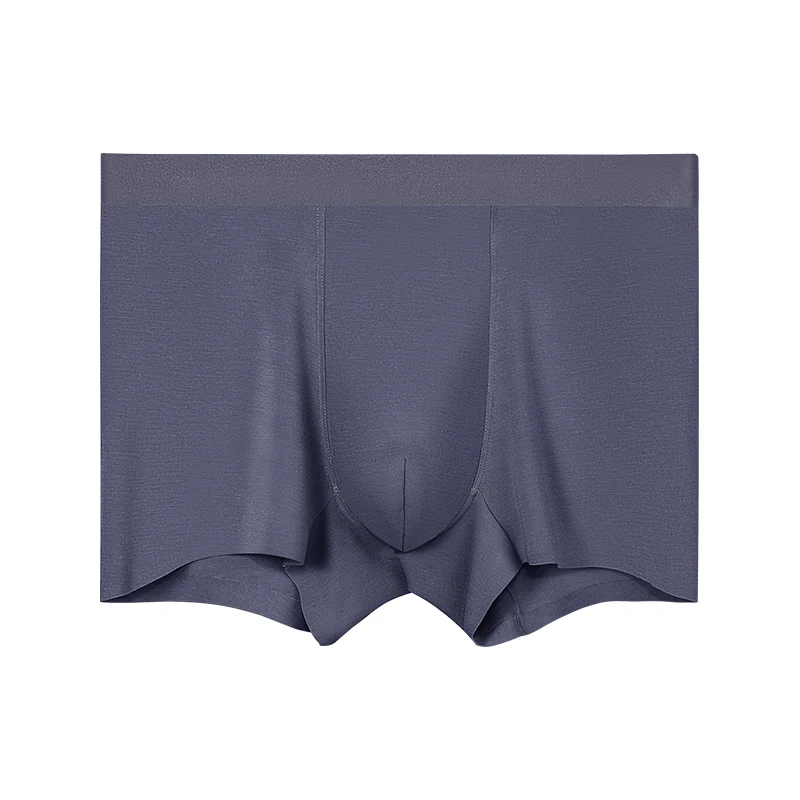 

Men's Underwear Modal Boxer Briefs Seamless Antibacterial Summer Thin Breathable Shorts