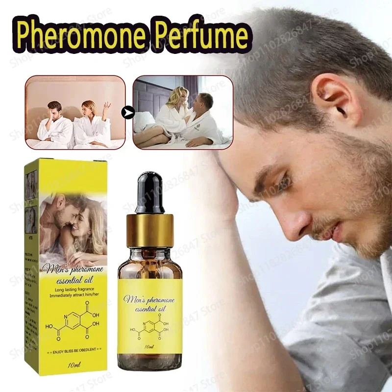 Sexuellement de phéromone portable pour hommes et femmes, parfum durable, flirt sexuel, essentiel, adultes