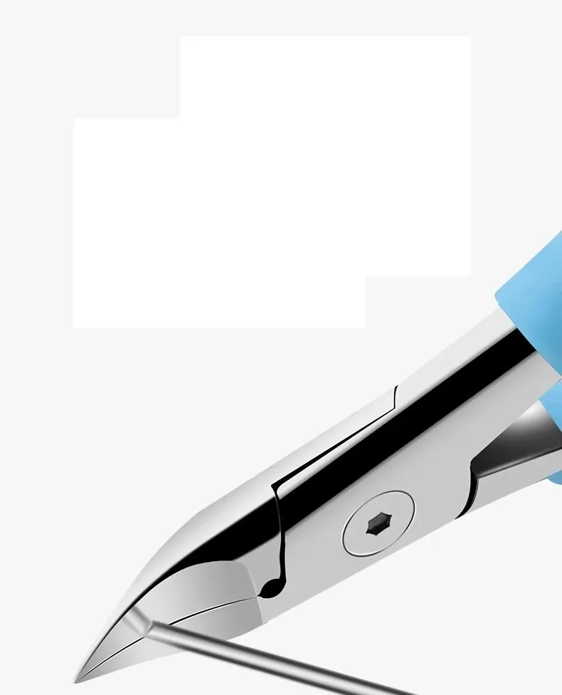 Nail Straighteners Ingrown Toenail Cuticle Scissors Edge Cutter Toe Clippers Remove Dead Skin Pedicure Stainless Steel Tool