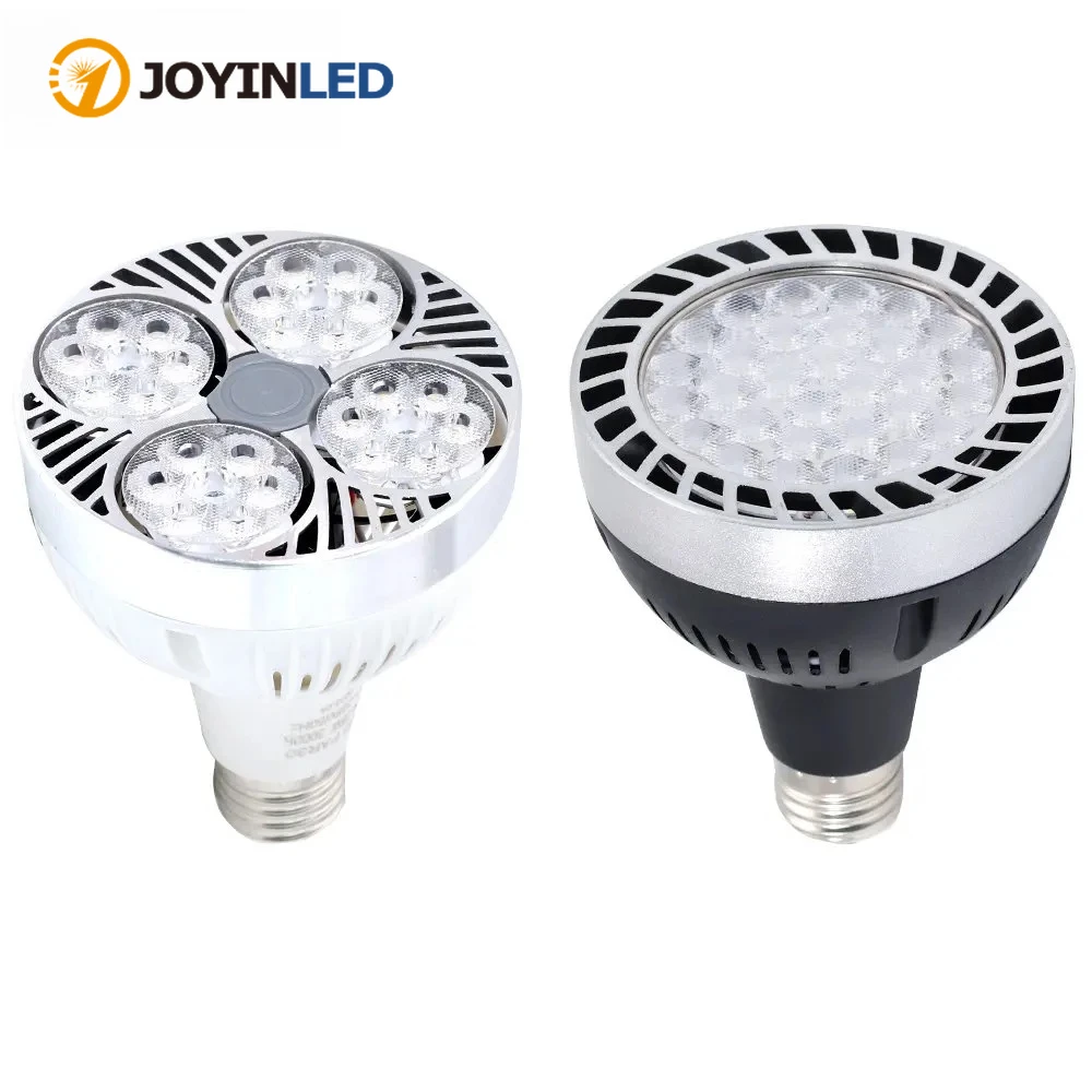 Led Par30 Light Bulb 35w 45w E27 Super Bright Energy-saving Lamp 220v Spotlight Lighting Daylight Track Light Flood Lights Bulb