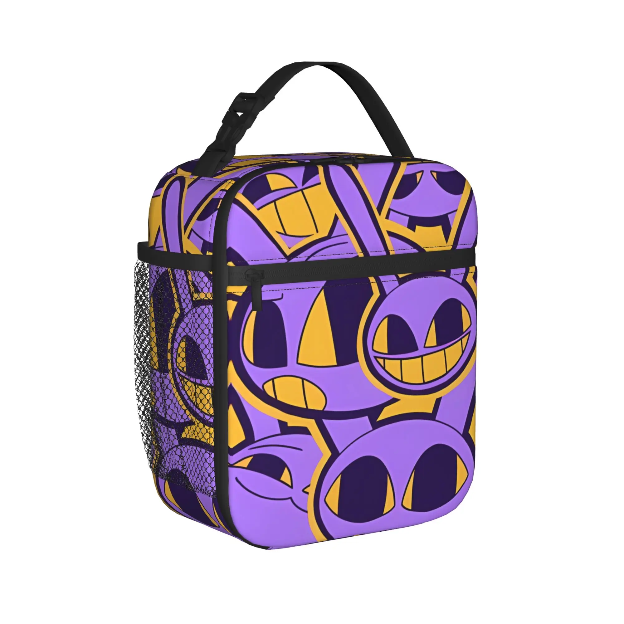 Jax Cartoon Digitals Circus Thermal Lunch Bag  Fun Lunch Box For Child  Outdoor Picnic Cooler Bag Waterproof Tote Food Bags