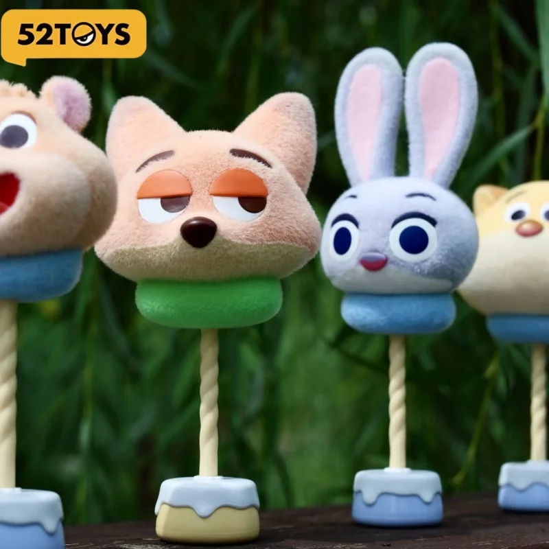 

52TOYS Crazy Animal City Cotton Candy Series Плюшевая глухая коробка ручной работы Милая девушка Креативный декор для рабочего стола Модная игрушка в подарок для детей
