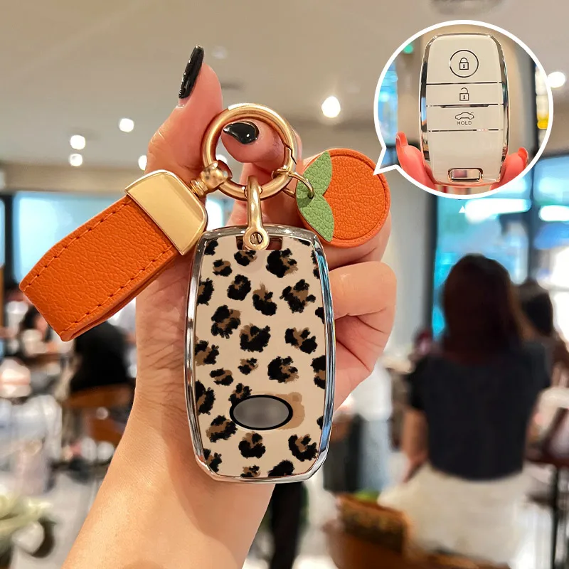 Для KIA Sportage R Stinger GT Sorento Ceed CD Cerato Forte 2019, автомобильный держатель для ключей, автоаксессуары, чехол для ключей