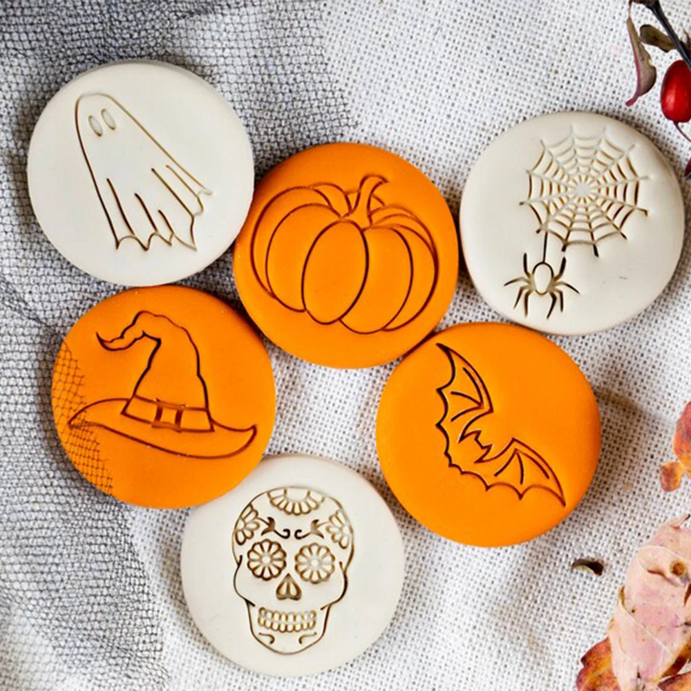 

Bats Ghost Happy Halloween Custom Pottery Wax Seal Stamp for Clay Personalized Logo & Design Maker,Perfect for Ceramics Soap Ice