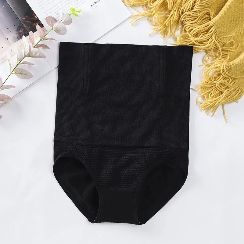 High Waist Tummy Control Underwear para senhoras, calças pós-parto, elevação das nádegas, Body Shaping, tamanho grande