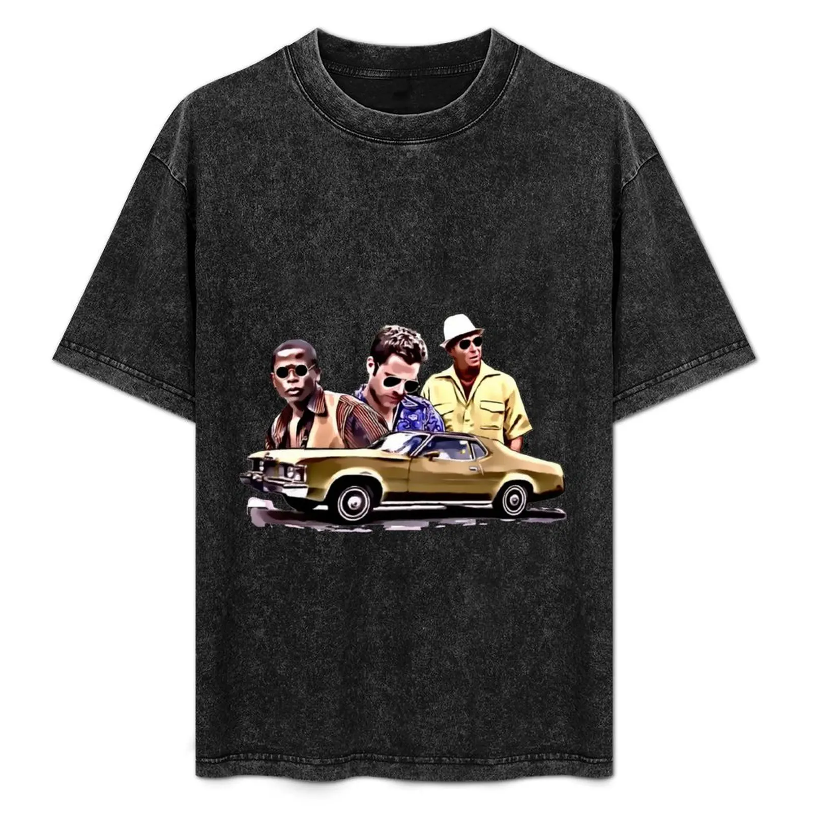 

Psych, Funky Tribute T-Shirt Basic Breathable Solid Color T-Shirt