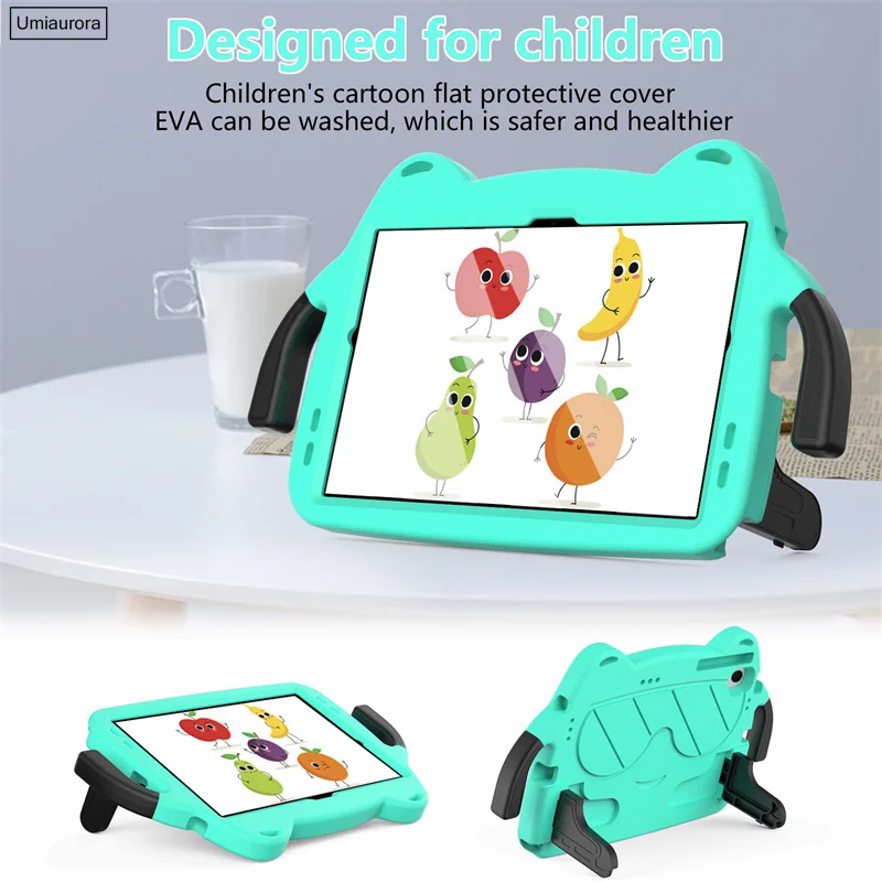 Kids EVA Case For Huawei MatePad 11 T8 T10 T10S SE 10.4 Mediapad M5 Lite 8.0 T3 T5 10 10.1 inch Handle Stand Tablet Cover Funda