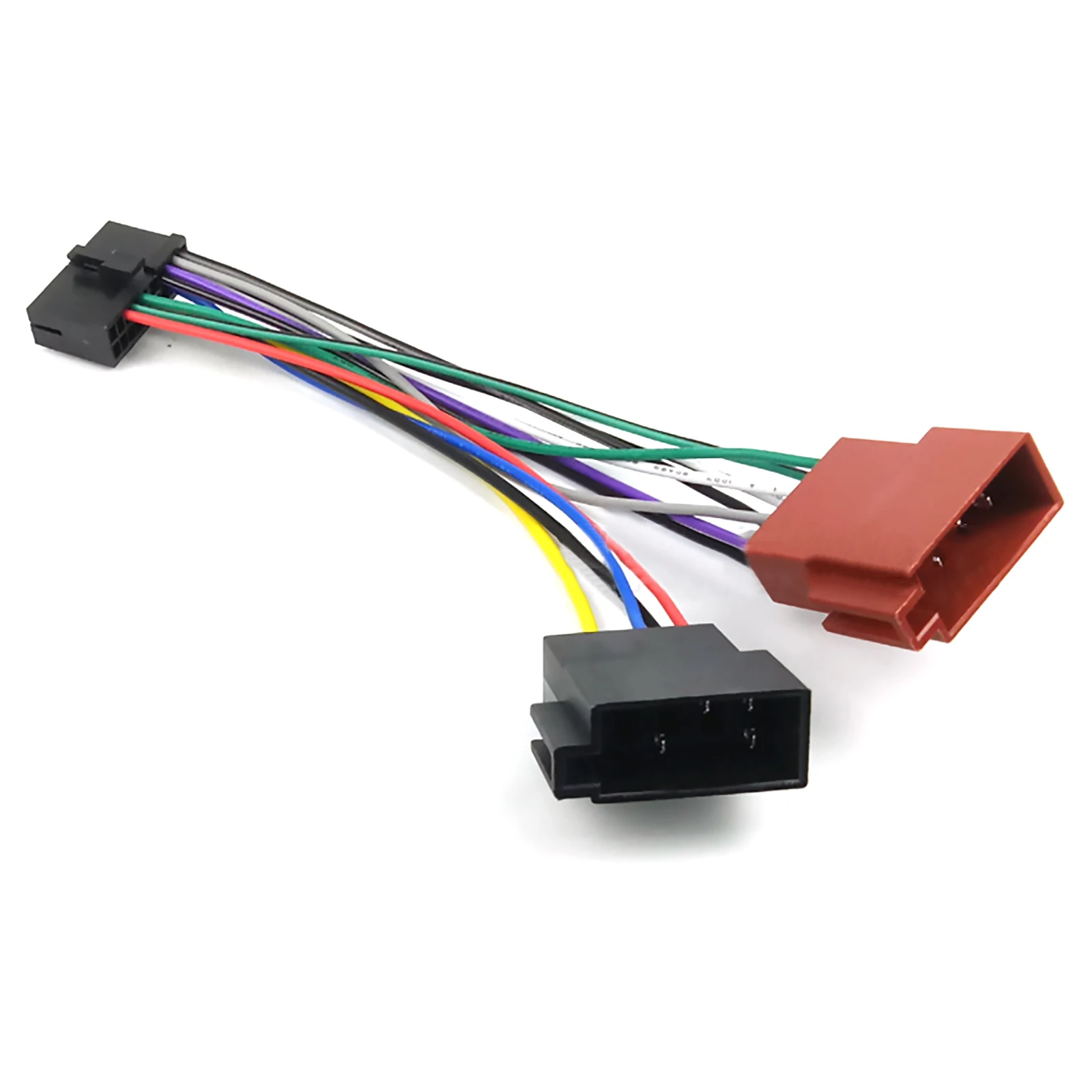 Imagem -02 - Rádio do Carro Cabo Adaptador Iso Conector tipo Universal Compatível com Audiovox Cross Plug para Iso Fêmea 20pin
