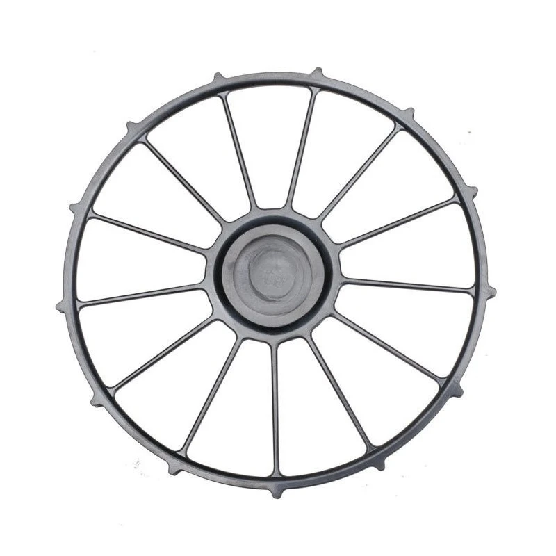 Titanium alloy carved turtle aviation integrated, bagua fishing line dial wheel wheel hand winding accessories