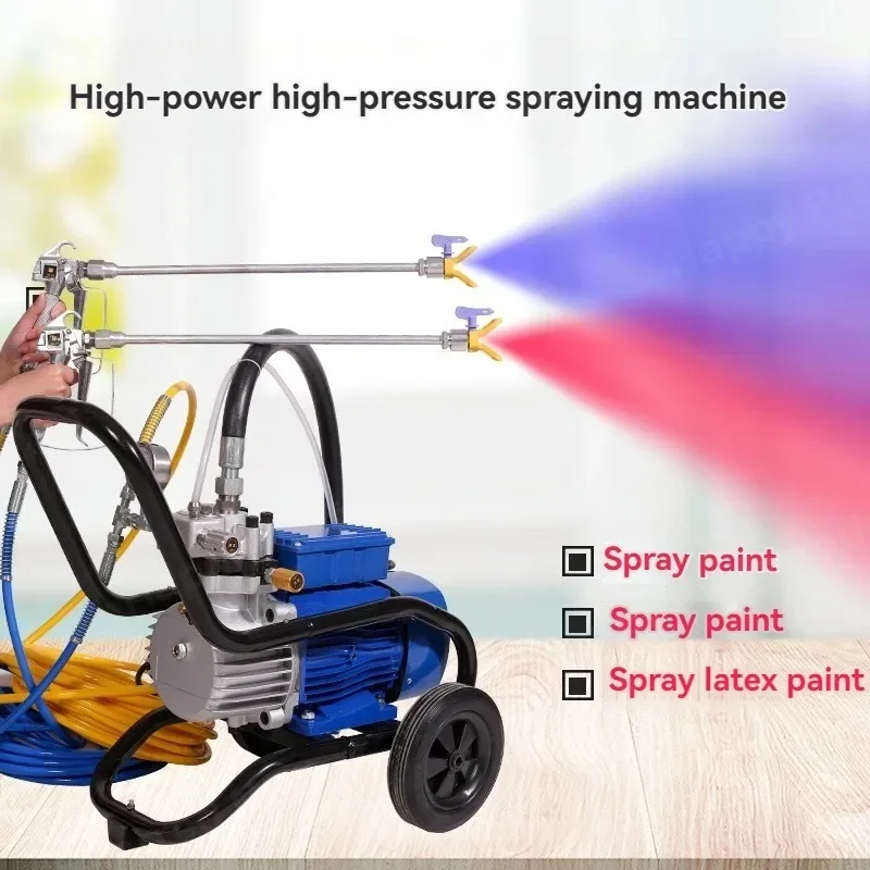 Electric Paint Spraying Machine Airless Sprayer Professional High-pressure Paint Spraying Machine Painting Tool