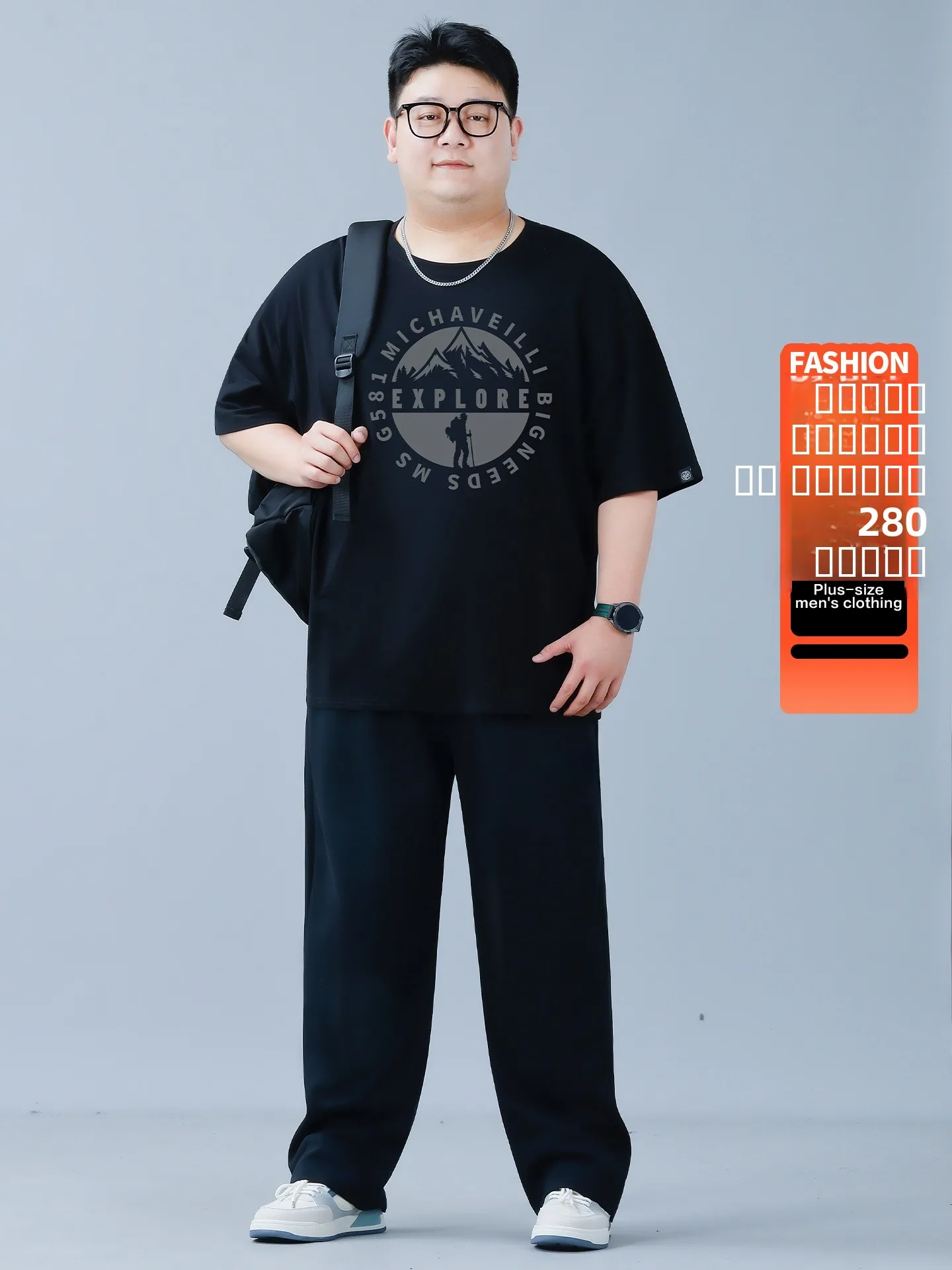 ensemble-de-sport-decontracte-pour-hommes-grandes-tailles-manches-courtes-nouveau-style-printemps-ete-pour-adolescents-en-melange-coton-polyester-pantalon-long