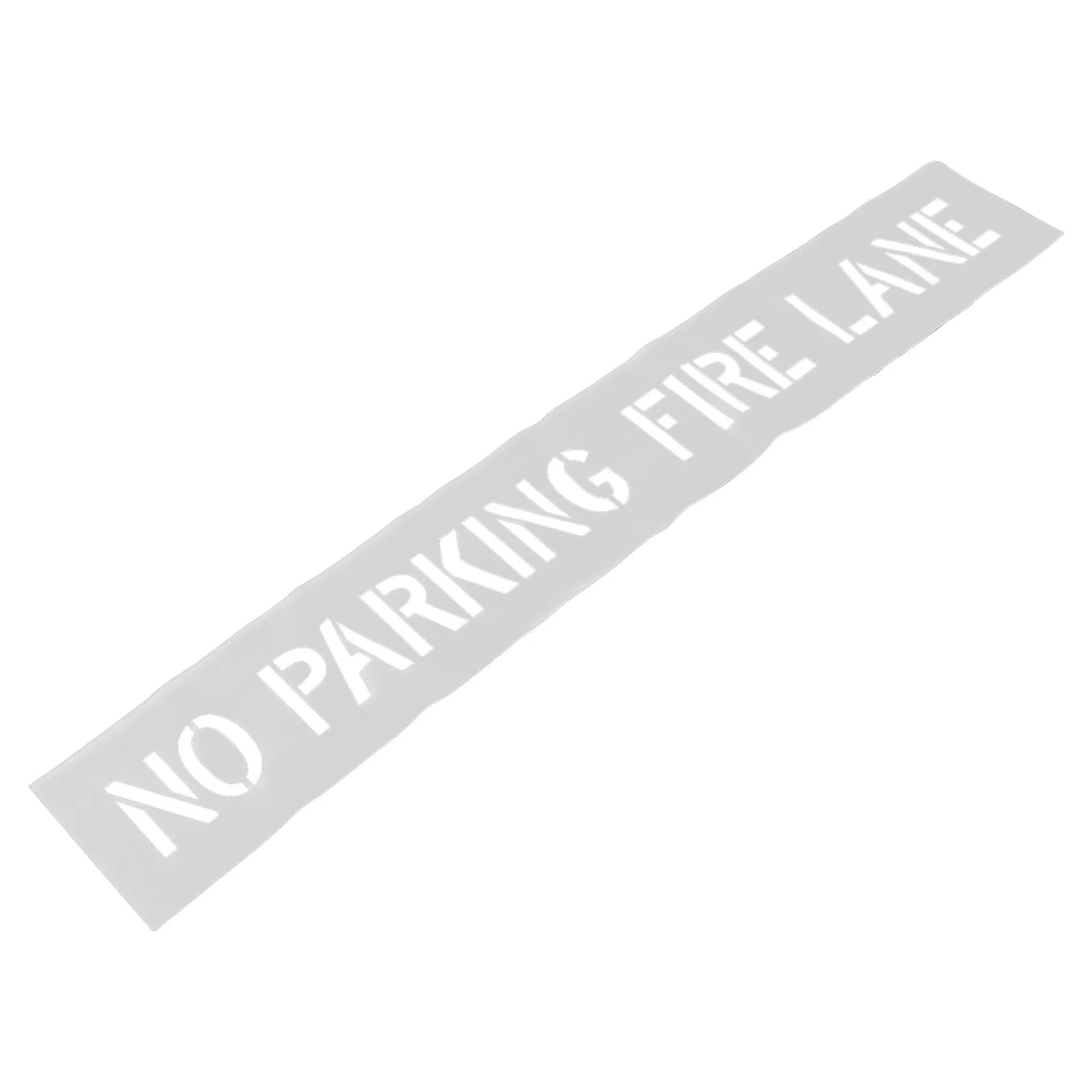 Silicone Stencil Large Reusable Spray Paint Stencils Templates For Security Team Pavement Marking 9X52