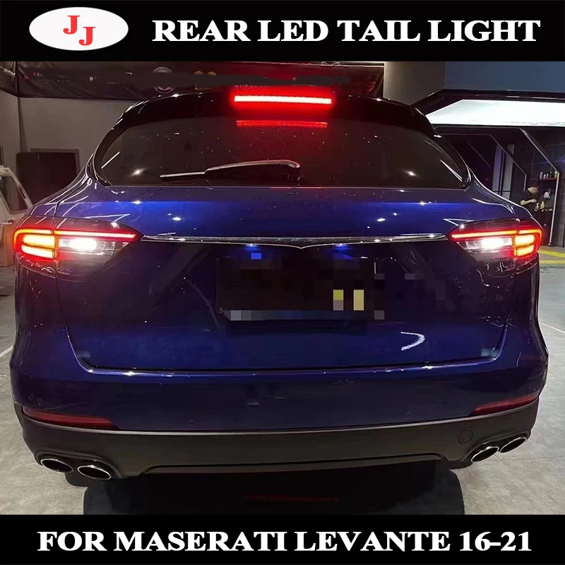 

For Maserati LEvante 2016-2021 led Tail Light Auto Assembly Led Lamp Start-up Animation Replace rear lights