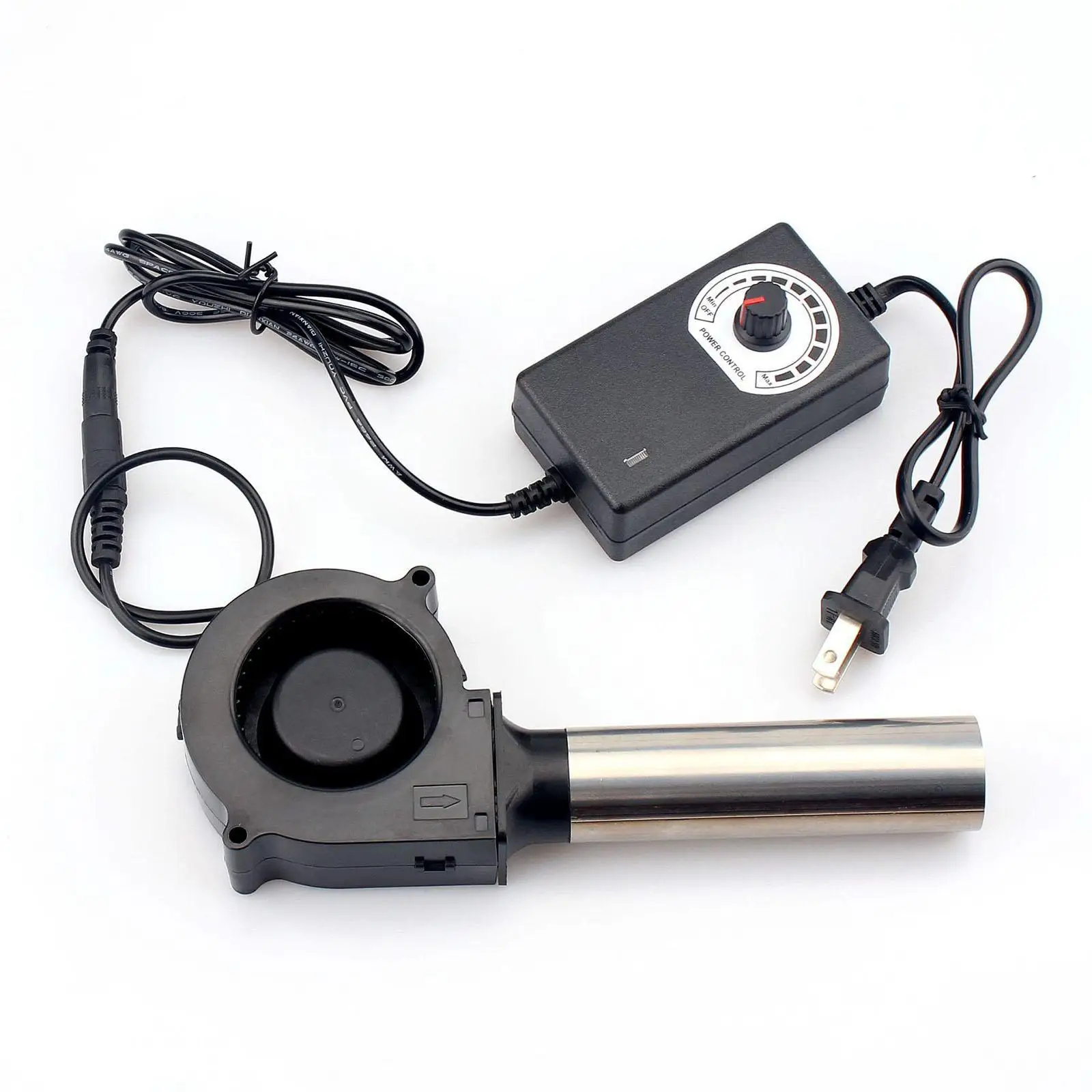 

Portable Barbecue Air Blower Electric BBQ Fan Variable Speed Controller for Outdoor Grill Camping Cooking
