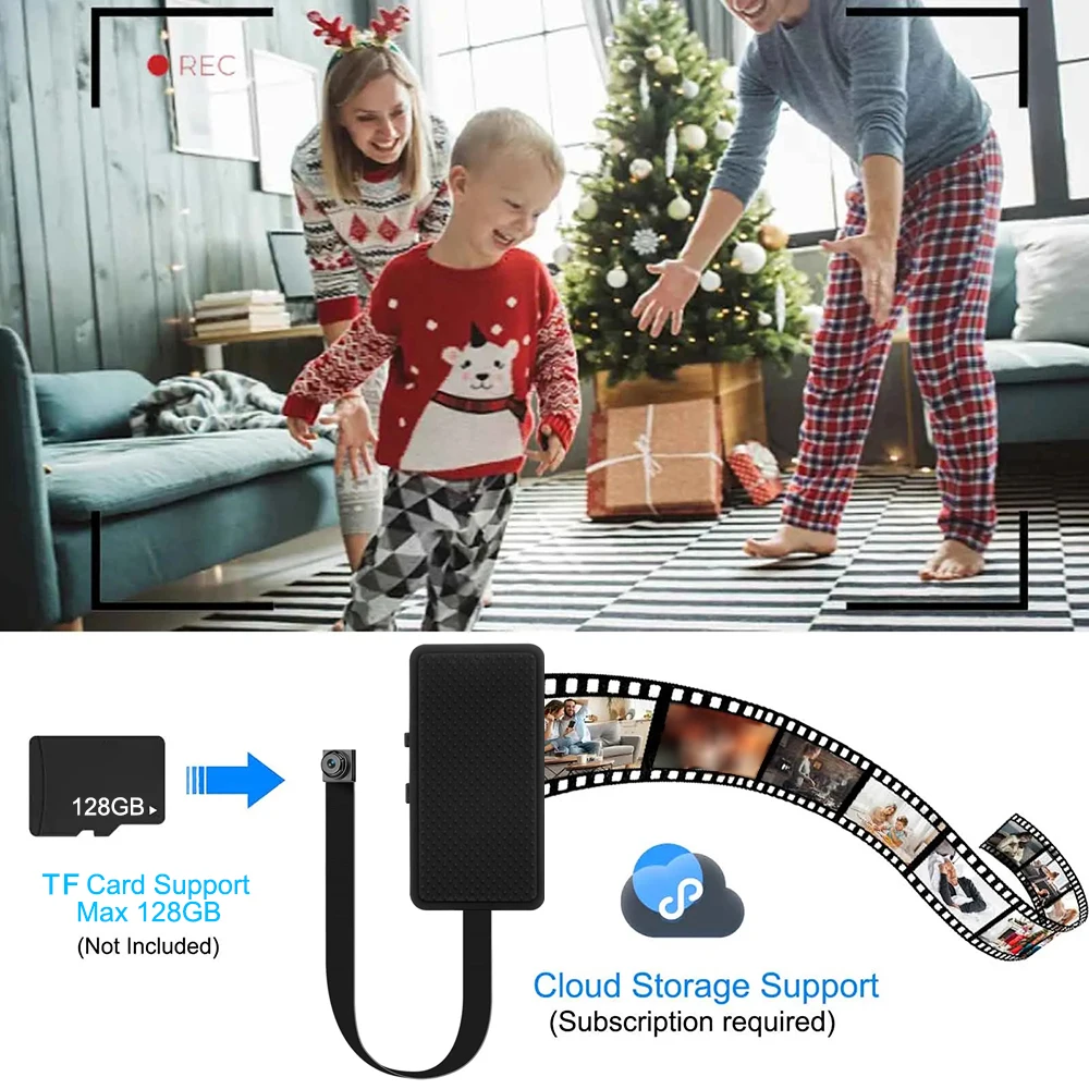 Mini Camera HD 1080P Motion Detection WiFi Camera DIY Portable Wireless Module Remote View P2P Camcorder Video Recorder
